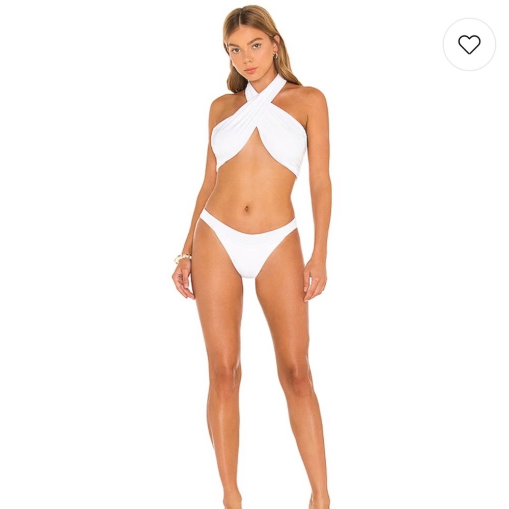 White bikini